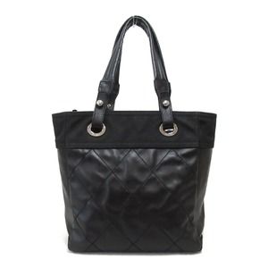 Chanel Tote PM Black Biarritz Paris